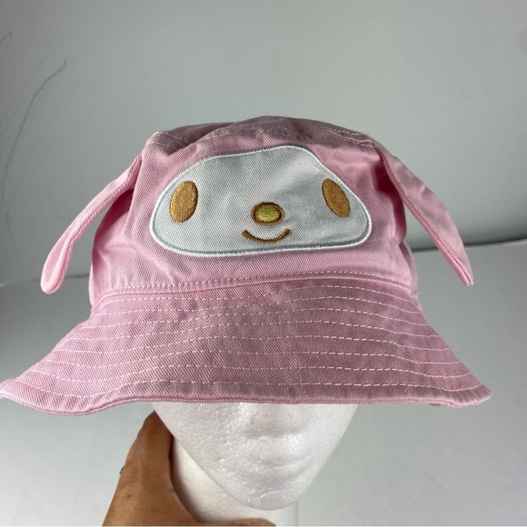 My Melody 3D Bucket Hat with Ears Pink Sanrio SEE ALL. - Picture 1 of 4